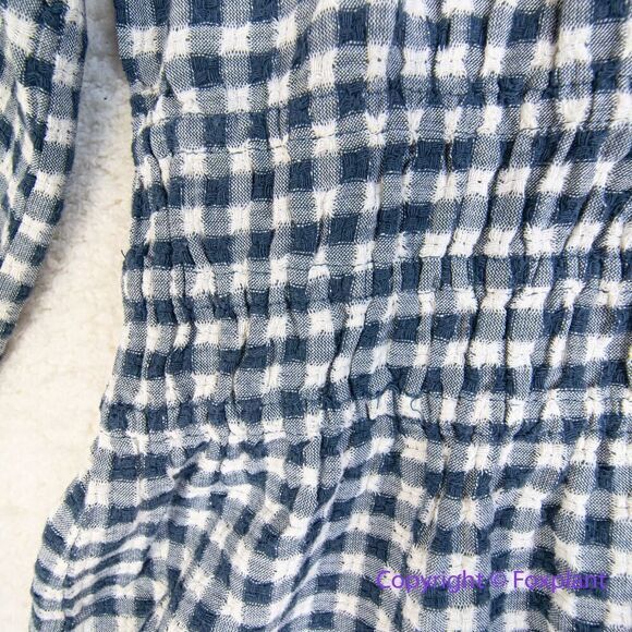 New! Madewell Sophia Top in Textured Windowpane,‎ size S - Picture 6 of 16